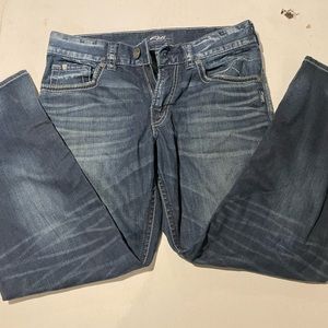 Men’s Silver Eddie Jeans size 33x30.  Some wear on Jeans see pictures.